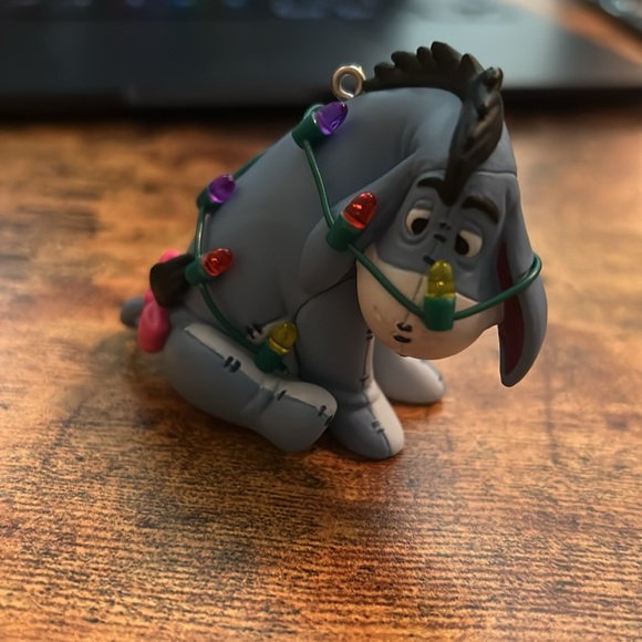 Lot of four Winnie the Pooh characters, Hallmark Christmas ornaments. ￼ - Picture 2 of 6